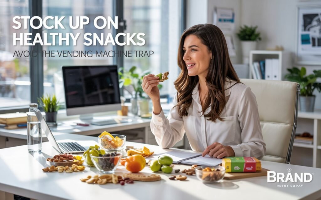 Stock Up on Healthy Snacks (Avoid the Vending Machine Trap